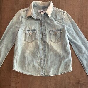 Diesel Cotton Denim Shirt XS